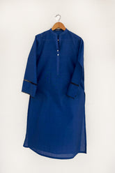Cobalt Tarkashi Kurta
