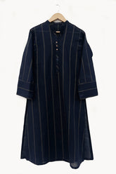 Black Dobby Kurta