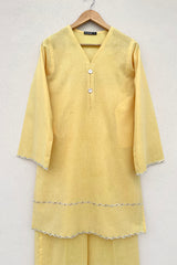 Yellow Scalloped Set