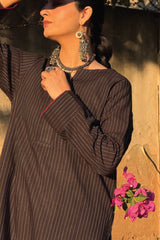 Rozana Kurta- Black