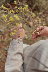 Rozana Kurta- Oyster Gray