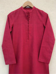 Rozana Kurta- Crimson