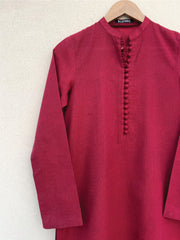 Rozana Kurta- Crimson