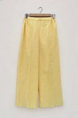 Yellow Scalloped Set