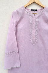 Pink Embroidered Set