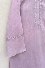 Pink Embroidered Set