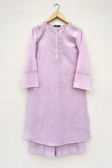 Pink Embroidered Set