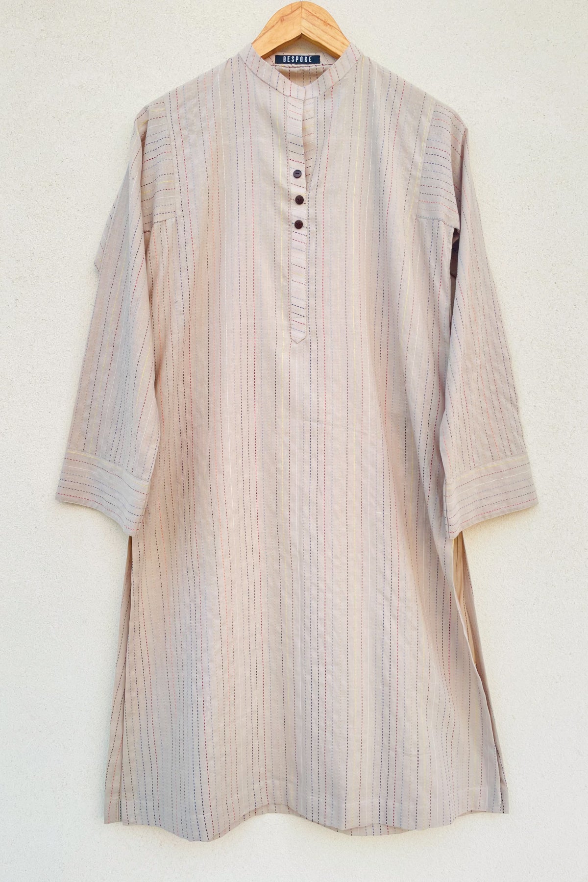 Rozana Kurta- Oyster Gray