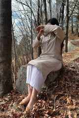 Rozana Kurta- Oyster Gray