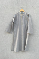 Gray Shimmer Kurta