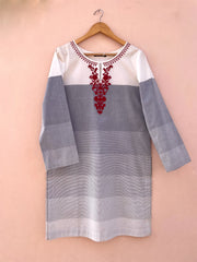 Chambray Kurta