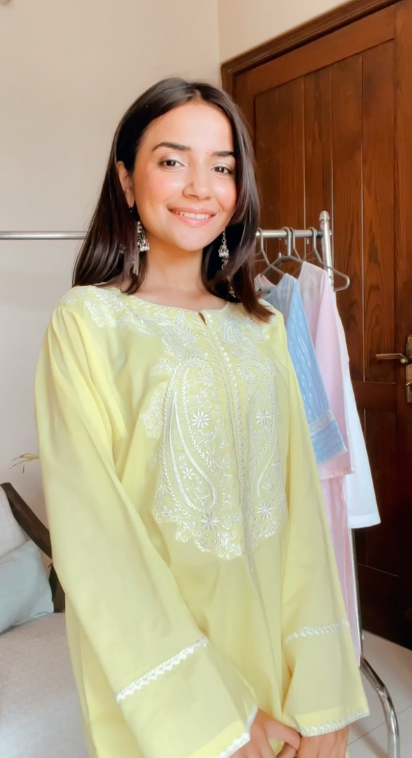 Yellow Kurta